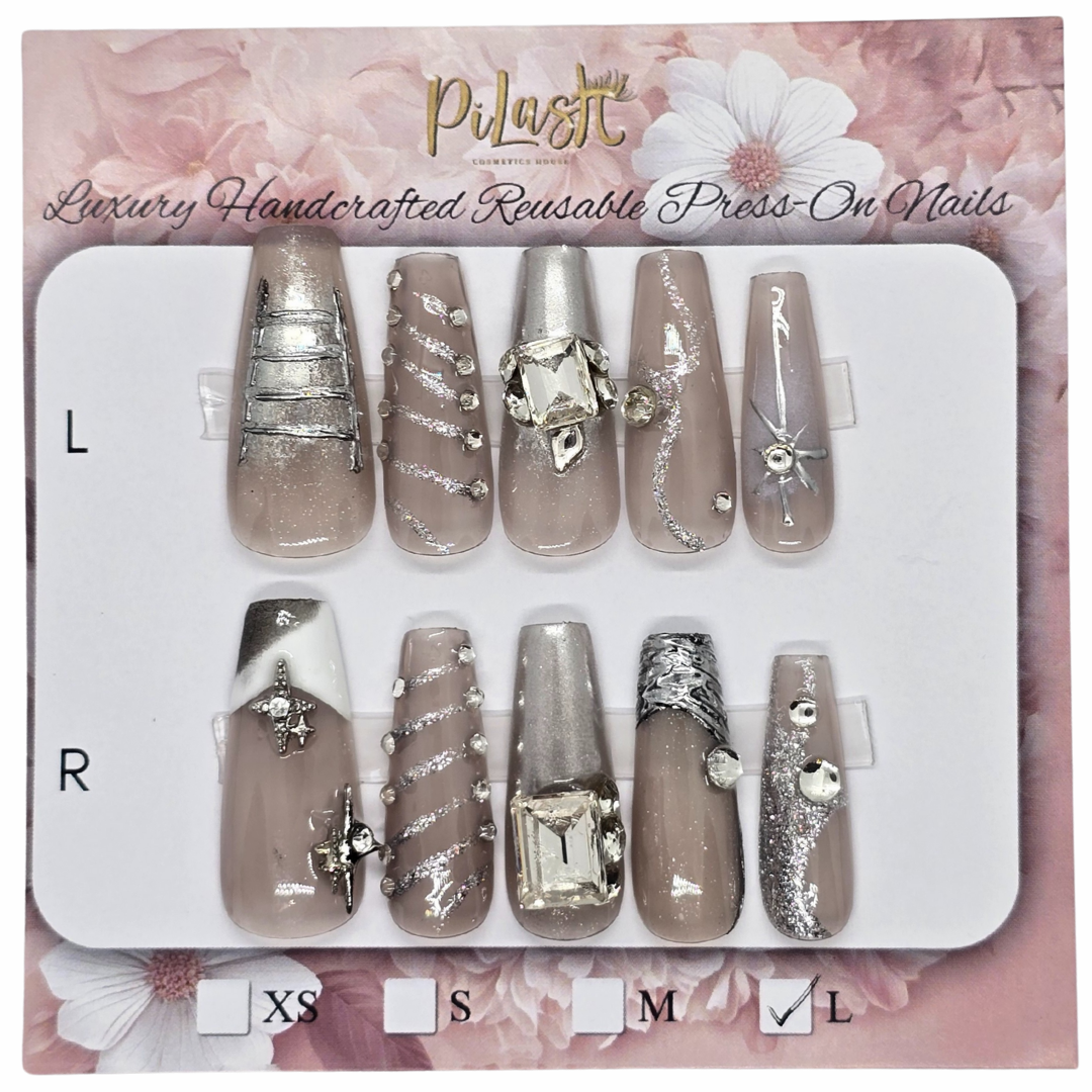 PRESS-ON NAILS (LARGE)