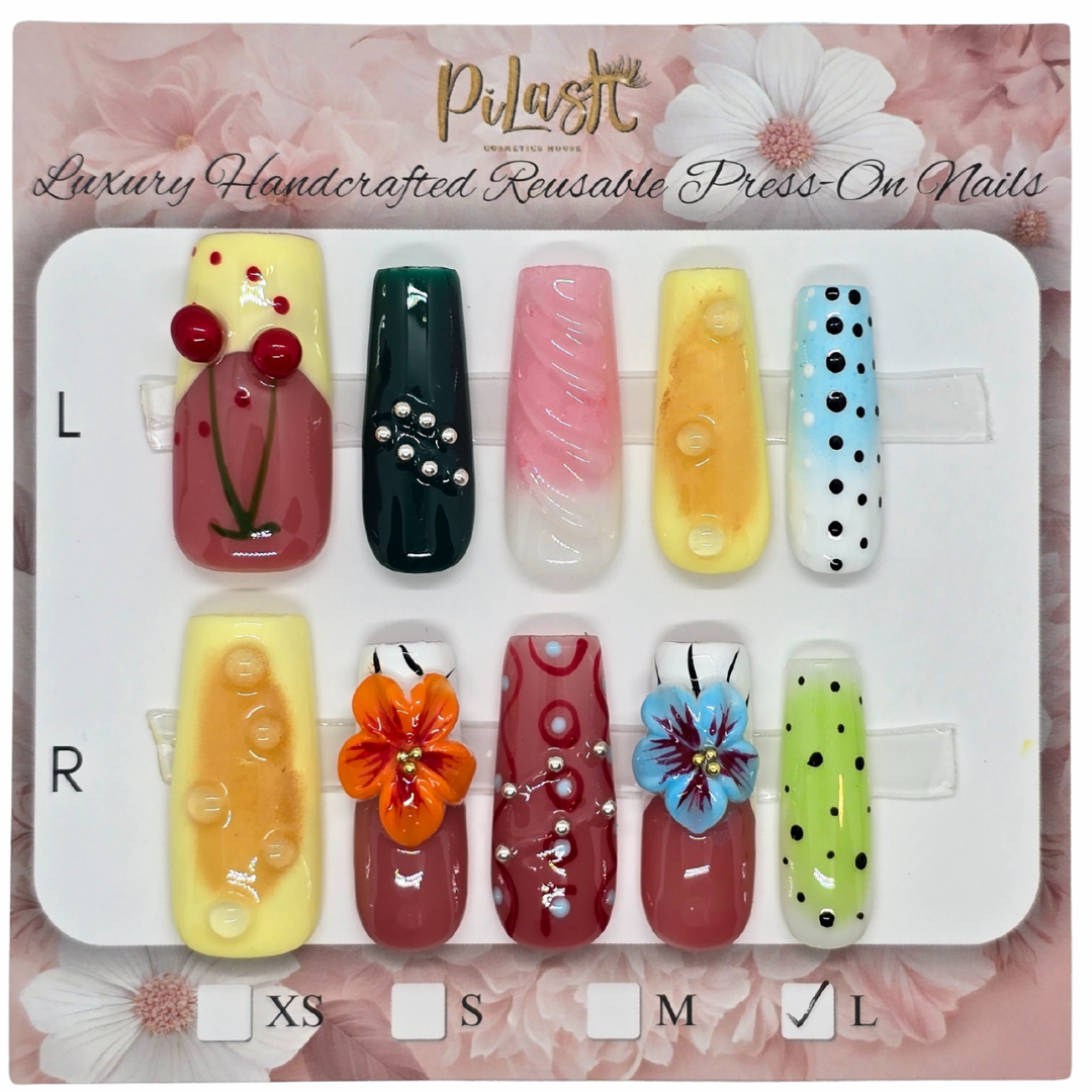 PRESS-ON NAILS (LARGE)