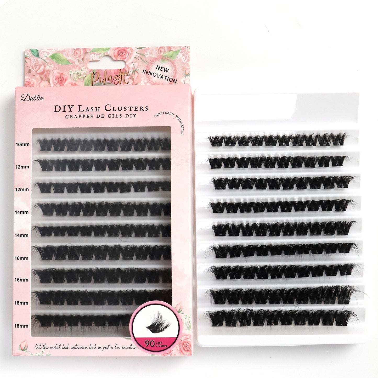 DIY CLUSTER LASHES DUBLIN - 90 pieces