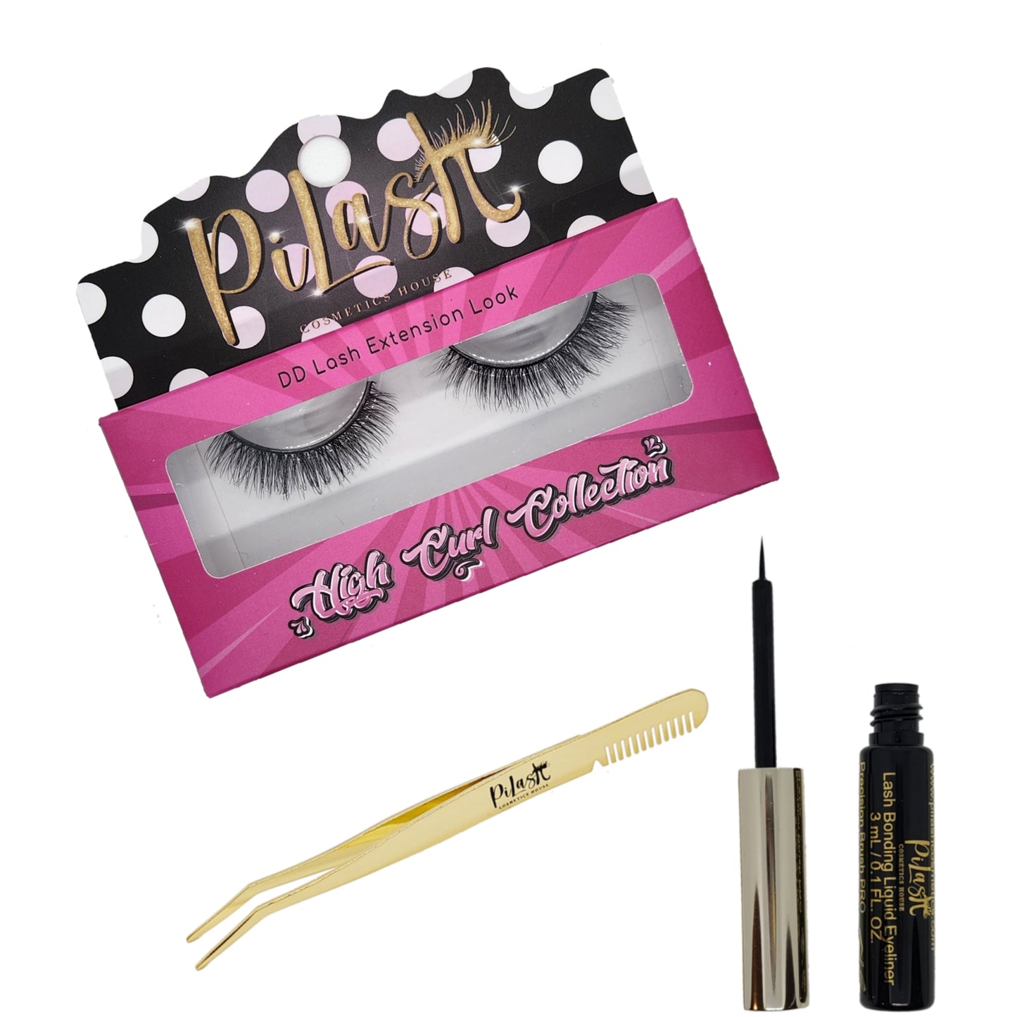 STARTER PACK-HIGH CURL EDITION LASHES