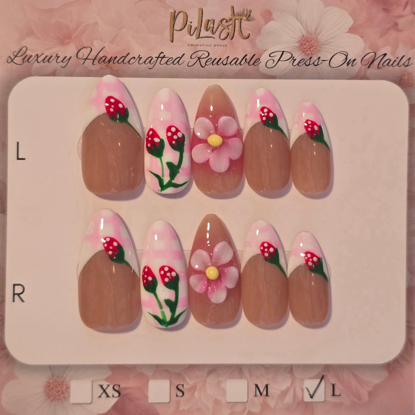 PRESS-ON NAILS (LARGE)