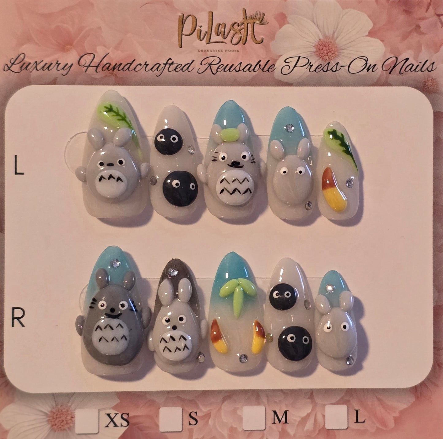 PRESS-ON NAILS (LARGE)