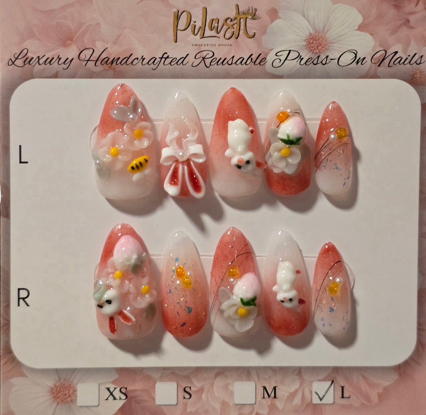 PRESS-ON NAILS (LARGE)