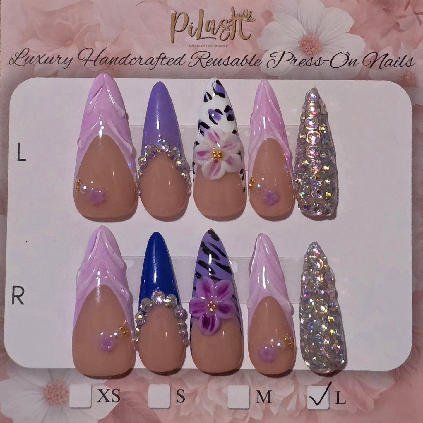 PRESS-ON NAILS (LARGE)