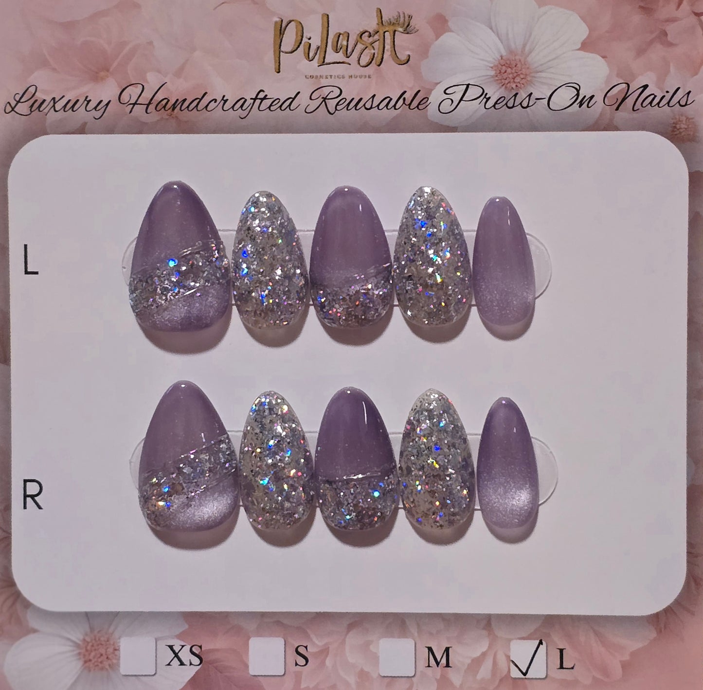 PRESS-ON NAILS (LARGE)