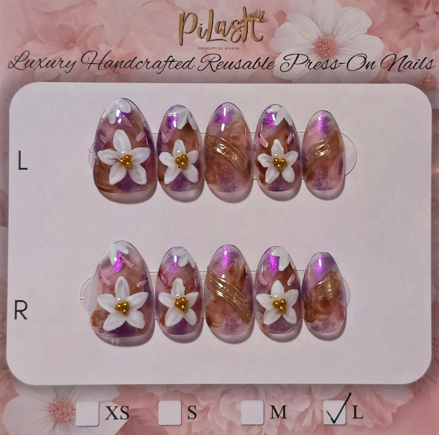 PRESS-ON NAILS (LARGE)