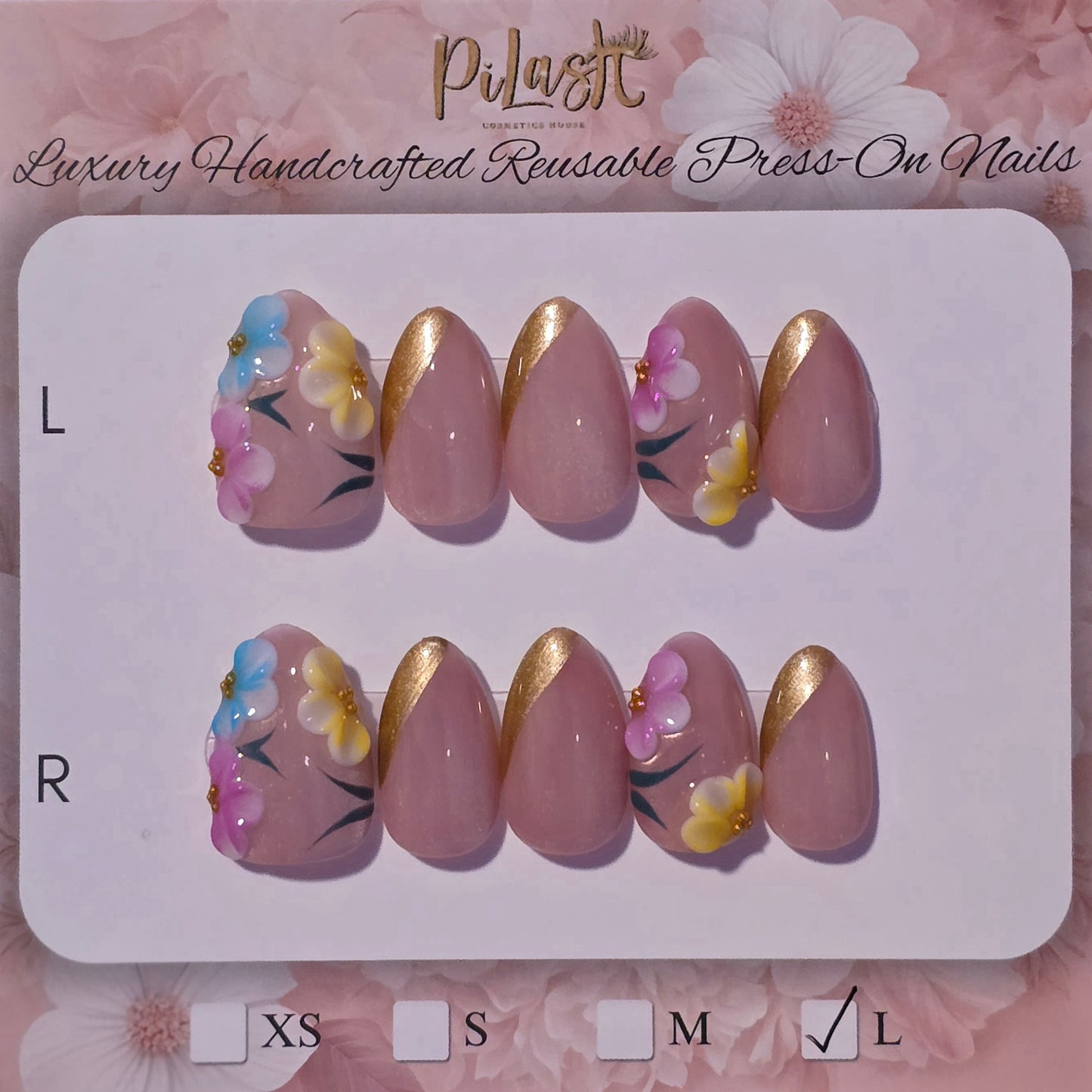 PRESS-ON NAILS (LARGE)