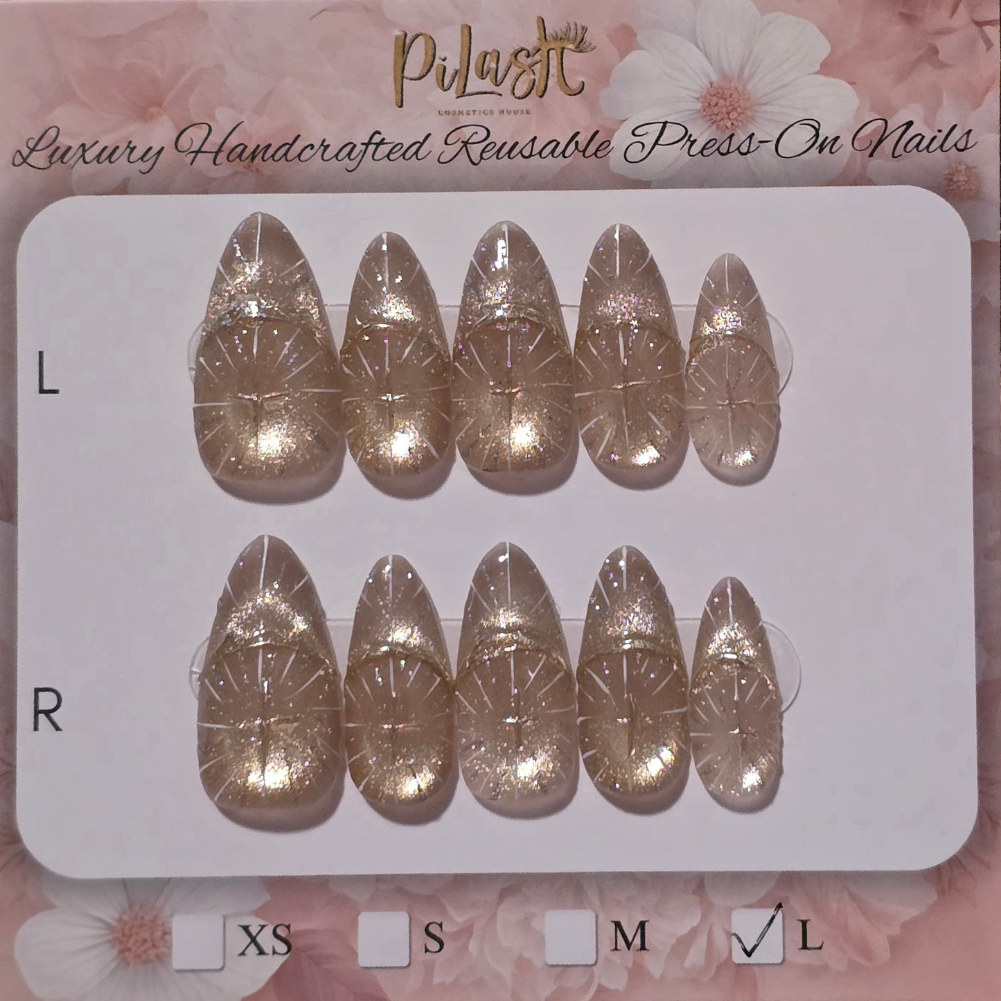 PRESS-ON NAILS (LARGE)