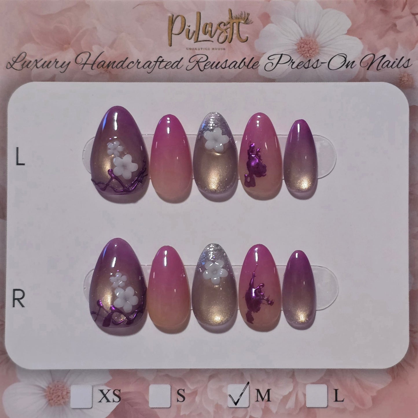 PRESS-ON NAILS (MEDIUM)